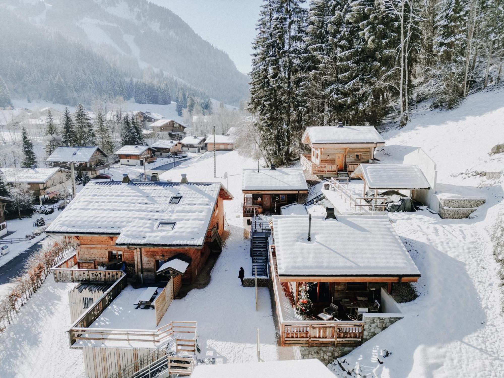 Savoya Lodges Châtel Exterior foto